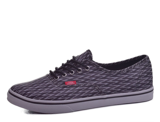 VANS Authentic Lo Pro (Ikat) Black True White Sneakers Womens Size 5.5