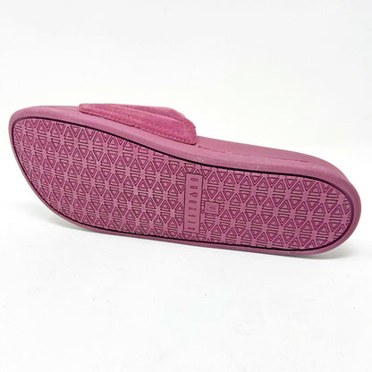 STNDRD Standard Los Angeles Monaco Suede Burgundy Mens Slide Sandals