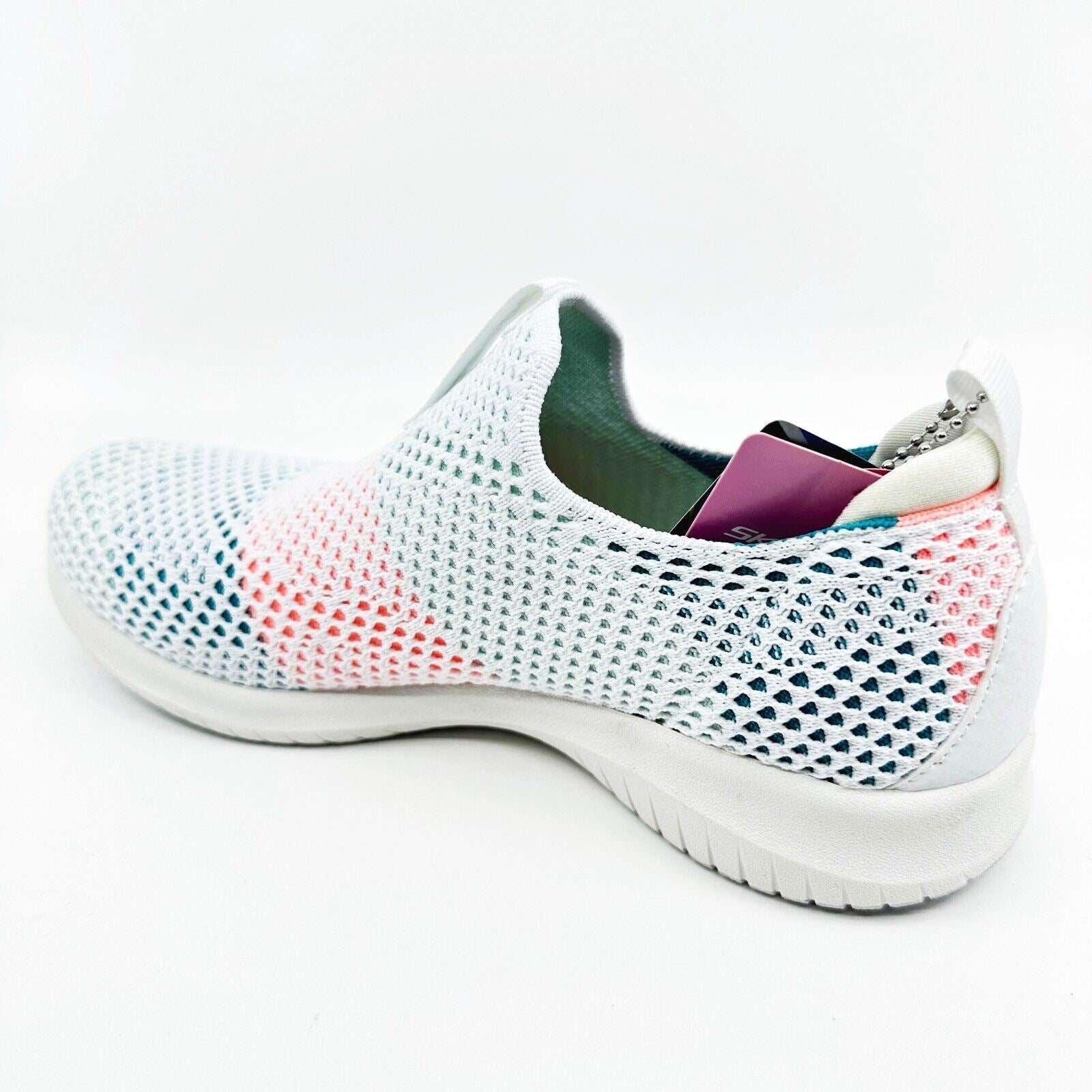 Skechers Ultra Flex Prime Wondrous Gain White Multi Womens Size 5.5