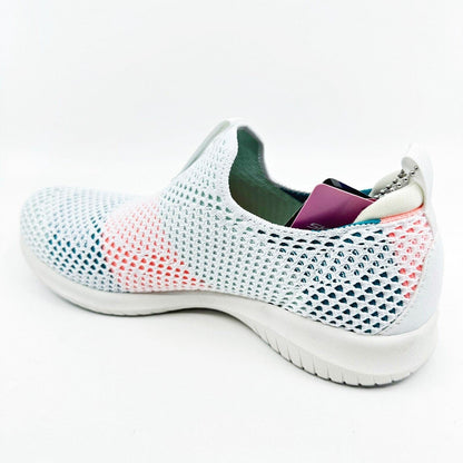 Skechers Ultra Flex Prime Wondrous Gain White Multi Womens Size 5.5