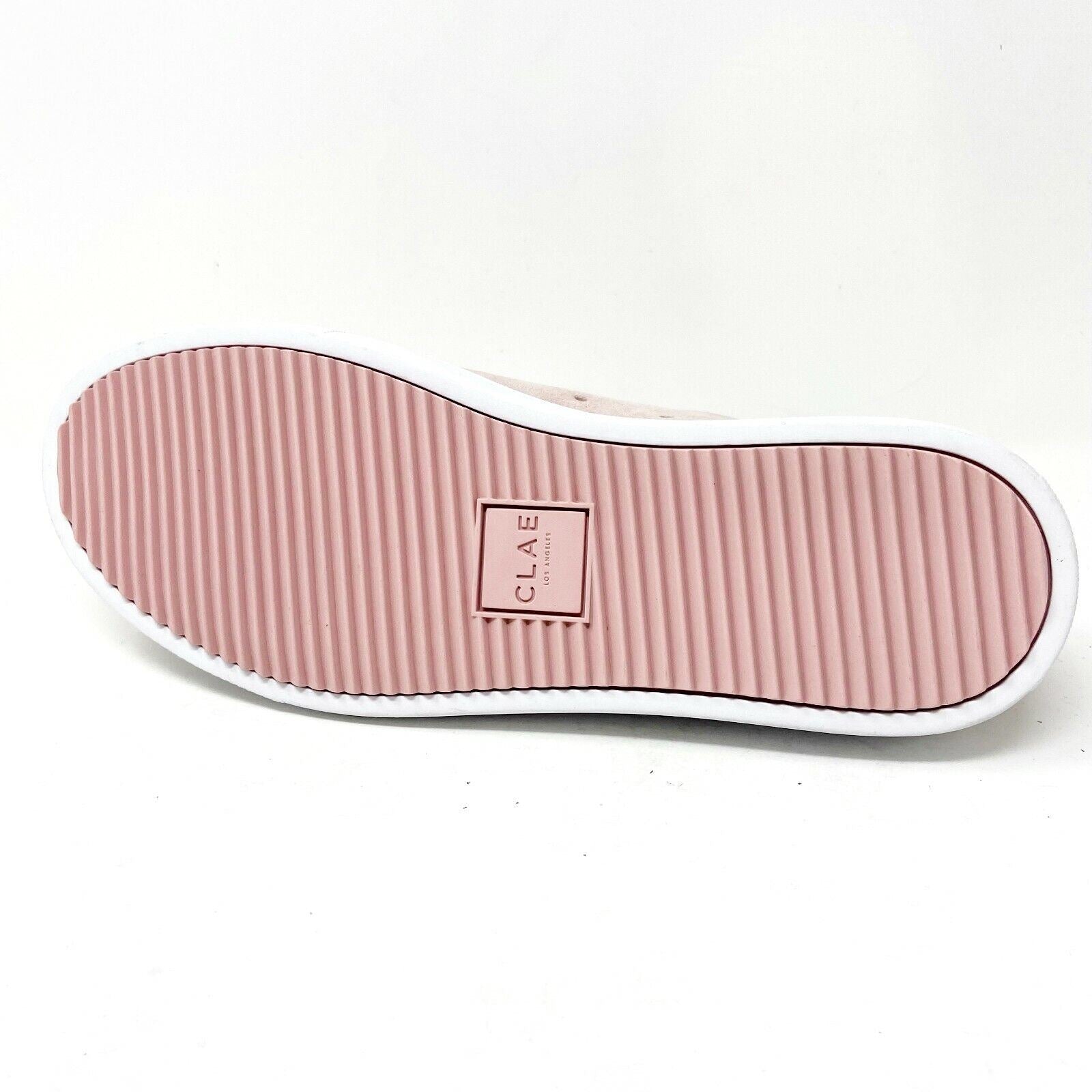 Clae Bradley Pink Mens Suede Premium Casual Sneakers