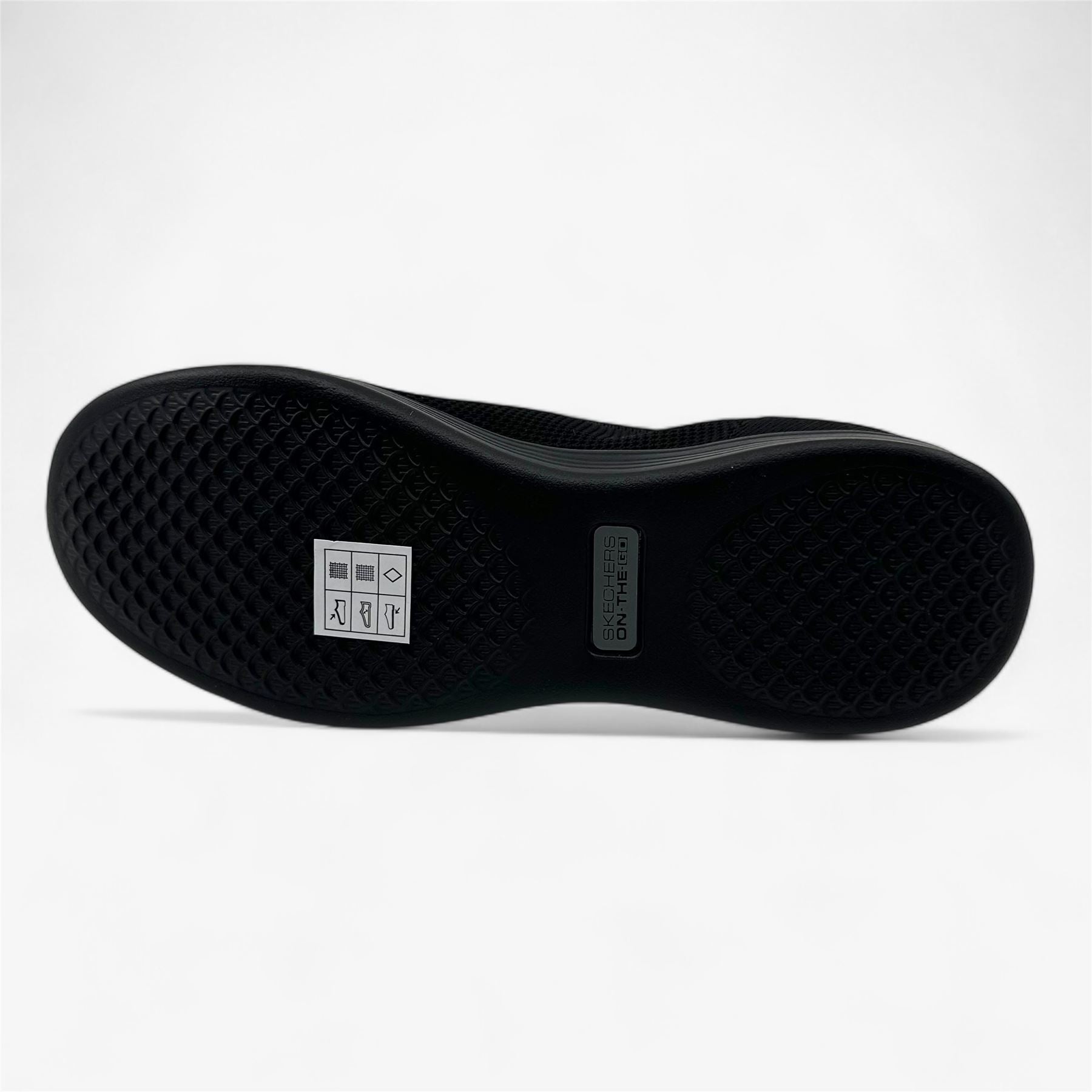 Skechers One The Go Dreamy Beaming Blacck Womens Casual Slip-On