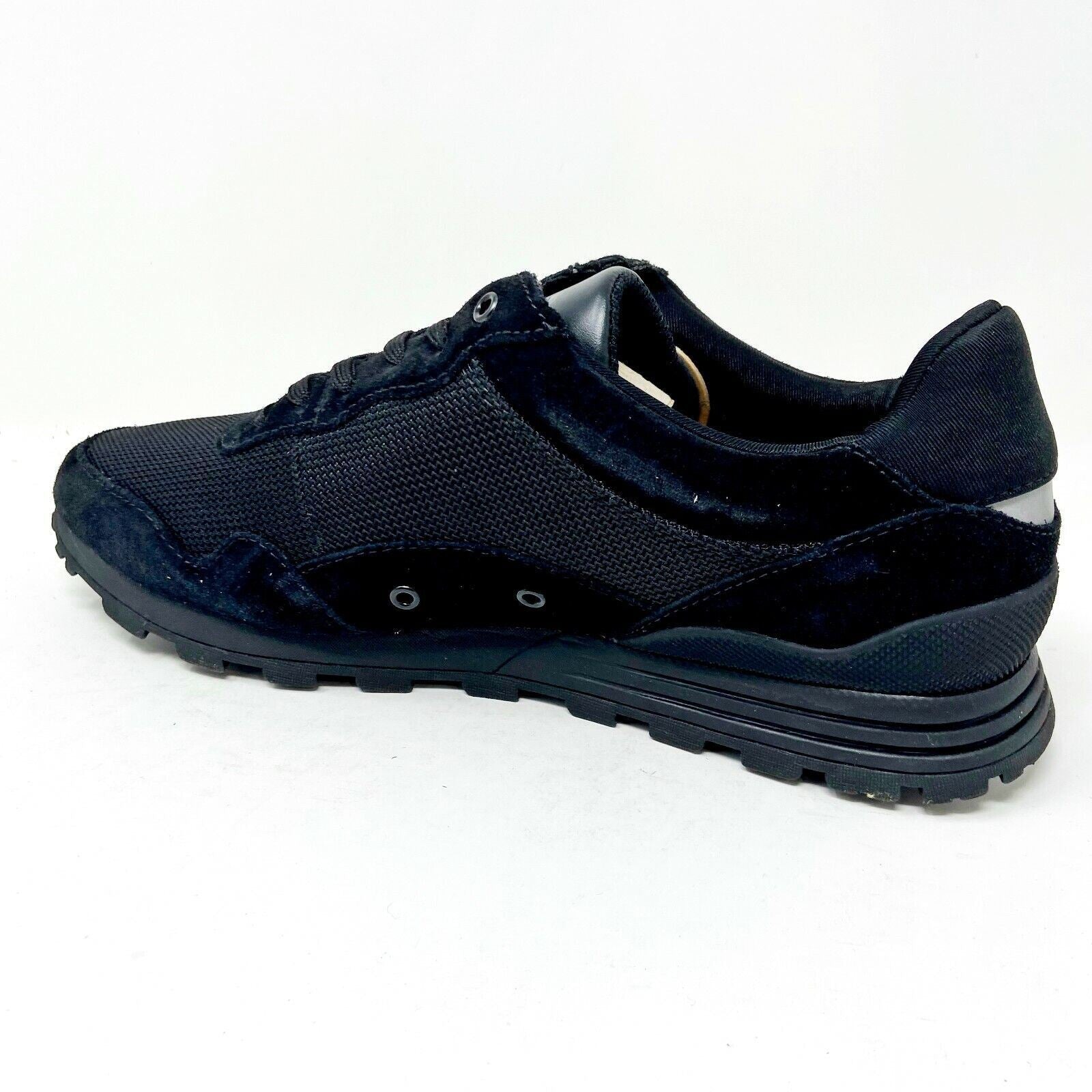 Clae Hoffman Triple Black Suede Mens Premium Casual Sneakers
