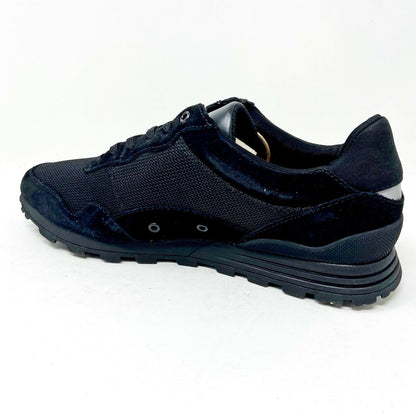 Clae Hoffman Triple Black Suede Mens Premium Casual Sneakers
