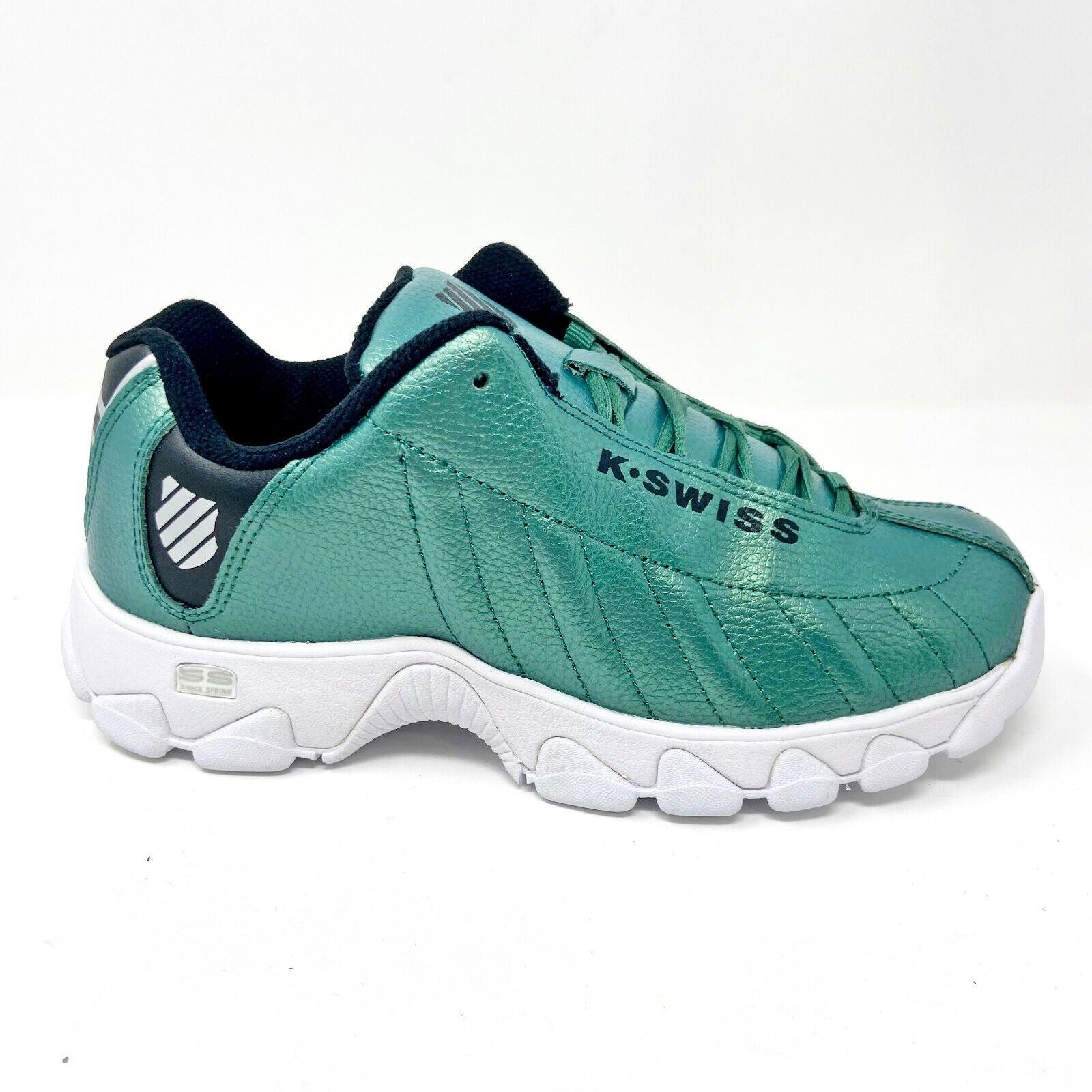K-Swiss ST429 Metallic Teal Kids Casual Sneakers 86408 467
