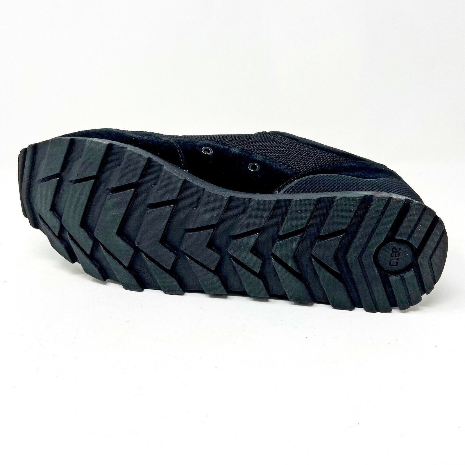 Clae Hoffman Triple Black Suede Mens Premium Casual Sneakers
