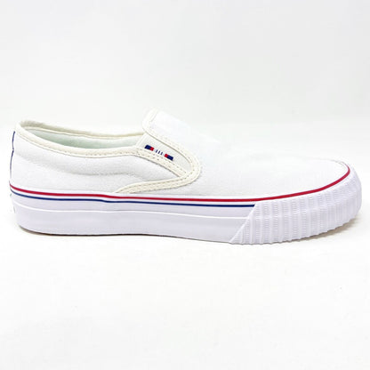 PF Flyers Center Slip On White Womens Shoes PM12OS2F