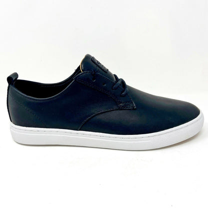 Clae Ellington SP Black Leather Mens Casual Sneakers