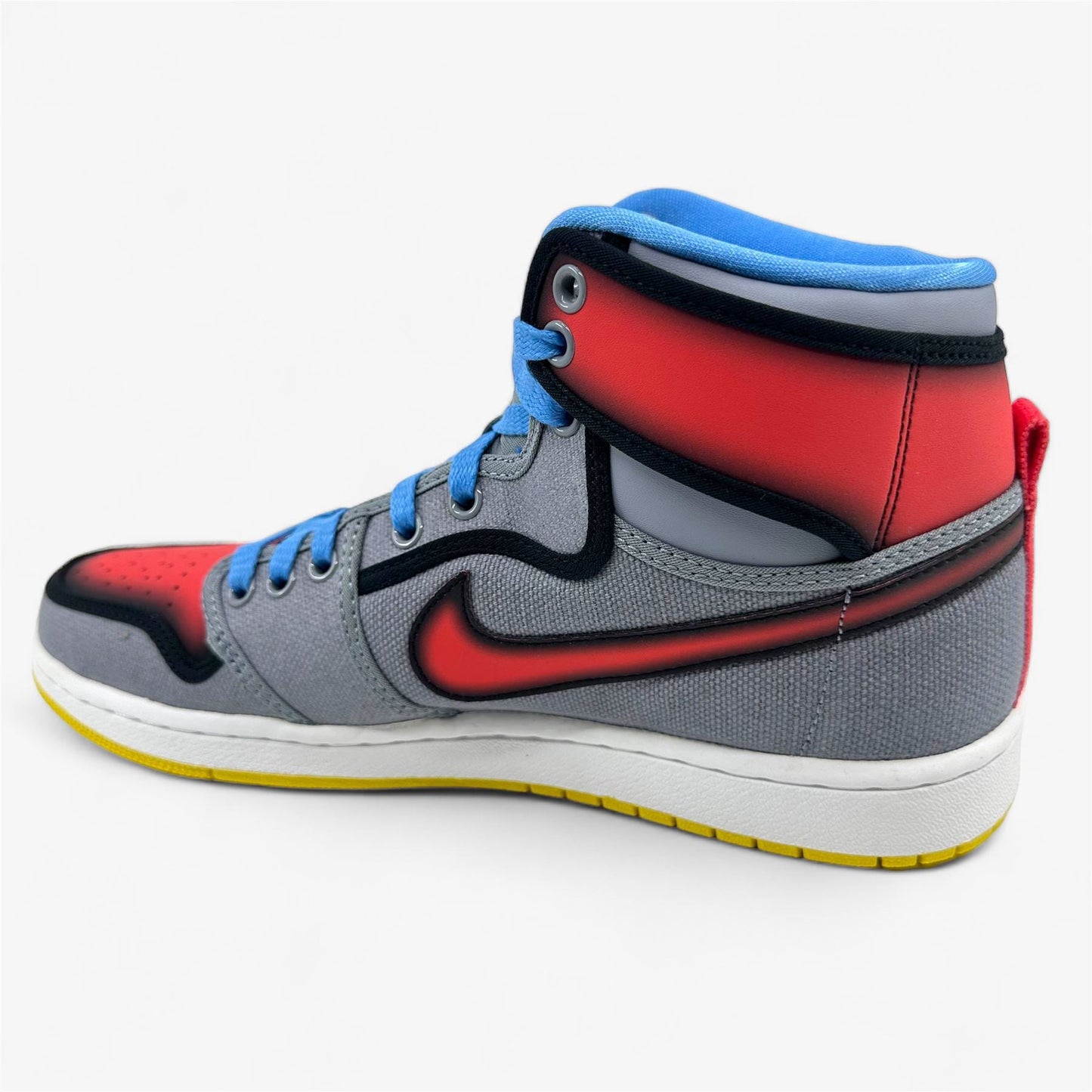 Jordan Air Jordan 1 Retro KO Hi RRTG Stealth Sunburst University Blue White Mens Sneaker