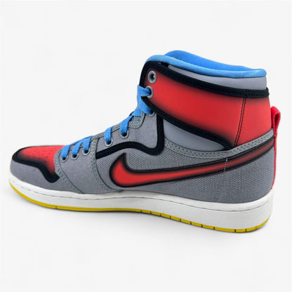 Jordan Air Jordan 1 Retro KO Hi RRTG Stealth Sunburst University Blue White Mens Sneaker