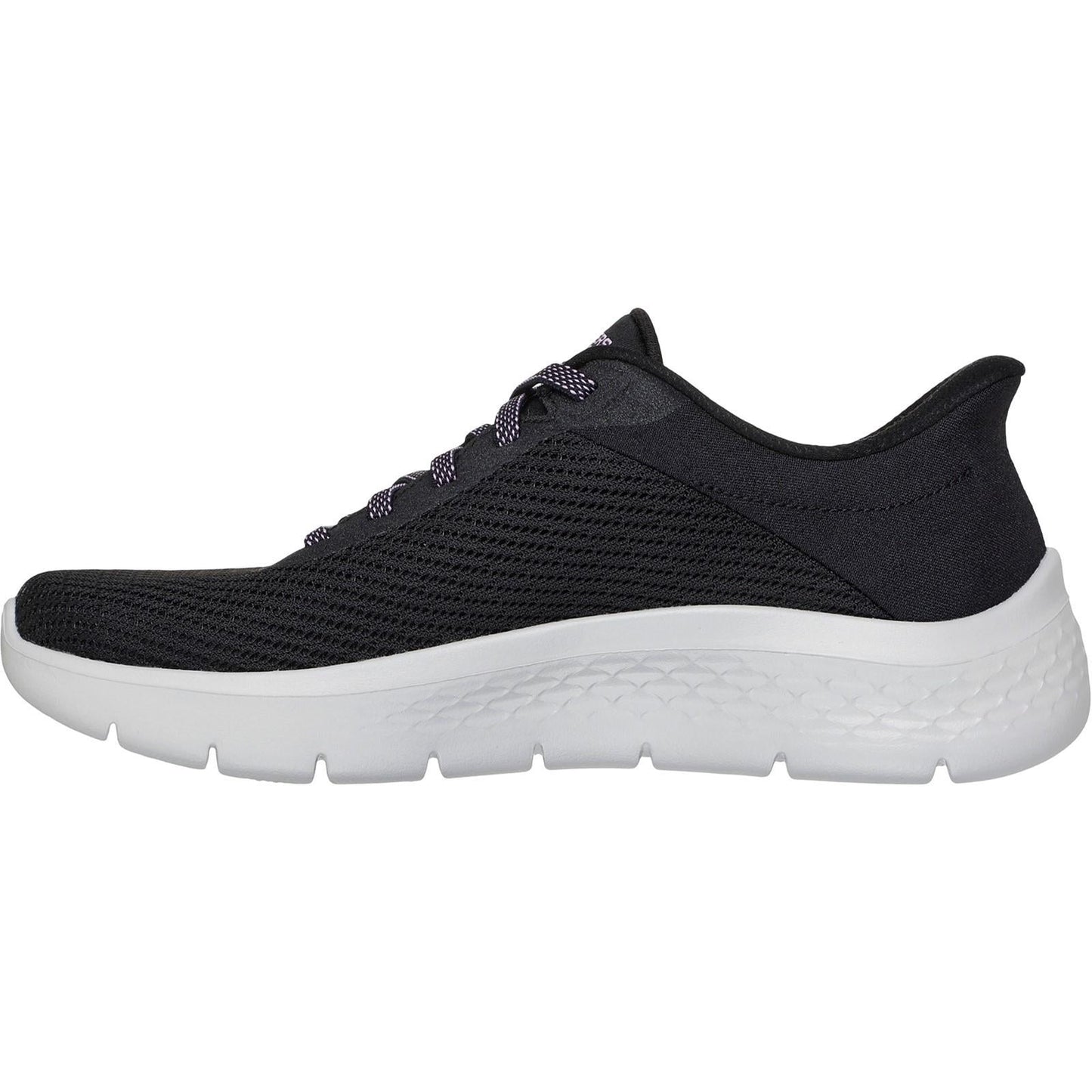 Women's Wide Fit Skechers 125516 Slip-ins Go Walk Flex Carla Trainers