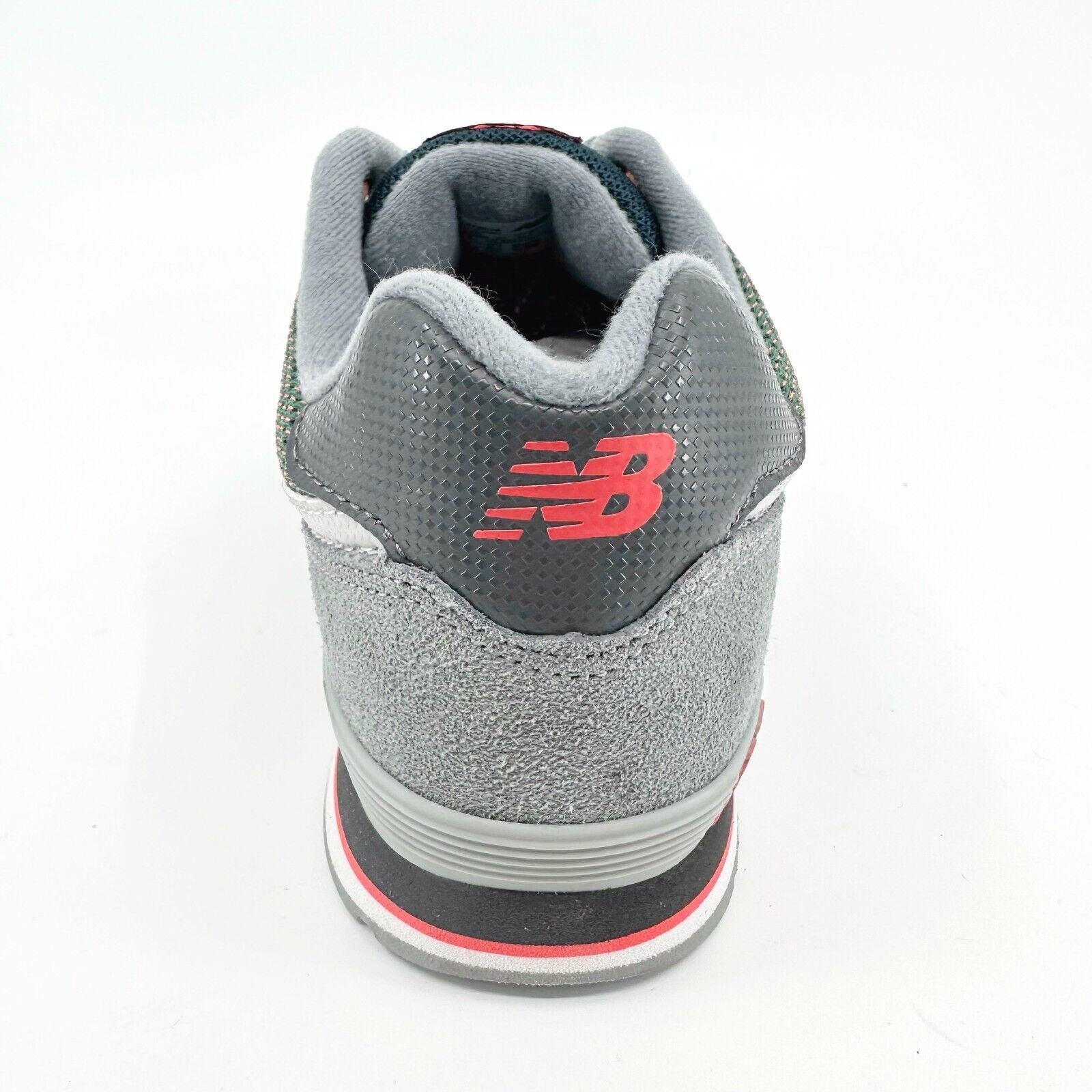 New Balance 574 Classics Navy Grey Red Suede Kids Running Sneakers KL57401G