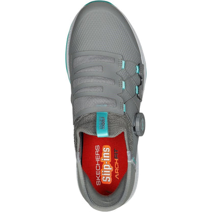 Women's Wide Fit Skechers 123062 Slip-ins Waterproof Go Golf Elite 5 Trainers