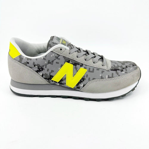 New Balance 501 Classics Retro Gray Lime Suede Mens Sneakers ML501TCA