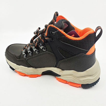 Skechers Drollix Chocolate Orange Kids Size 13 Waterproof Boots