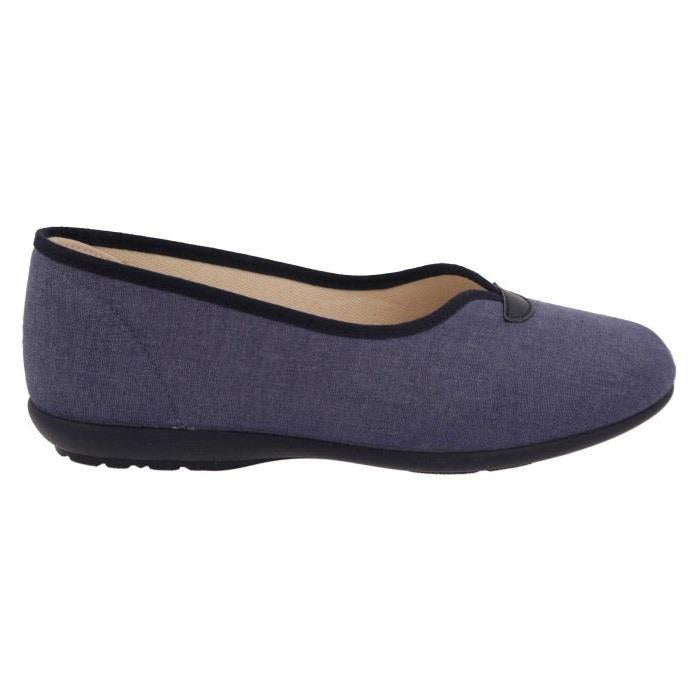 Women's Wide Fit DB Isobelle Canvas Shoes