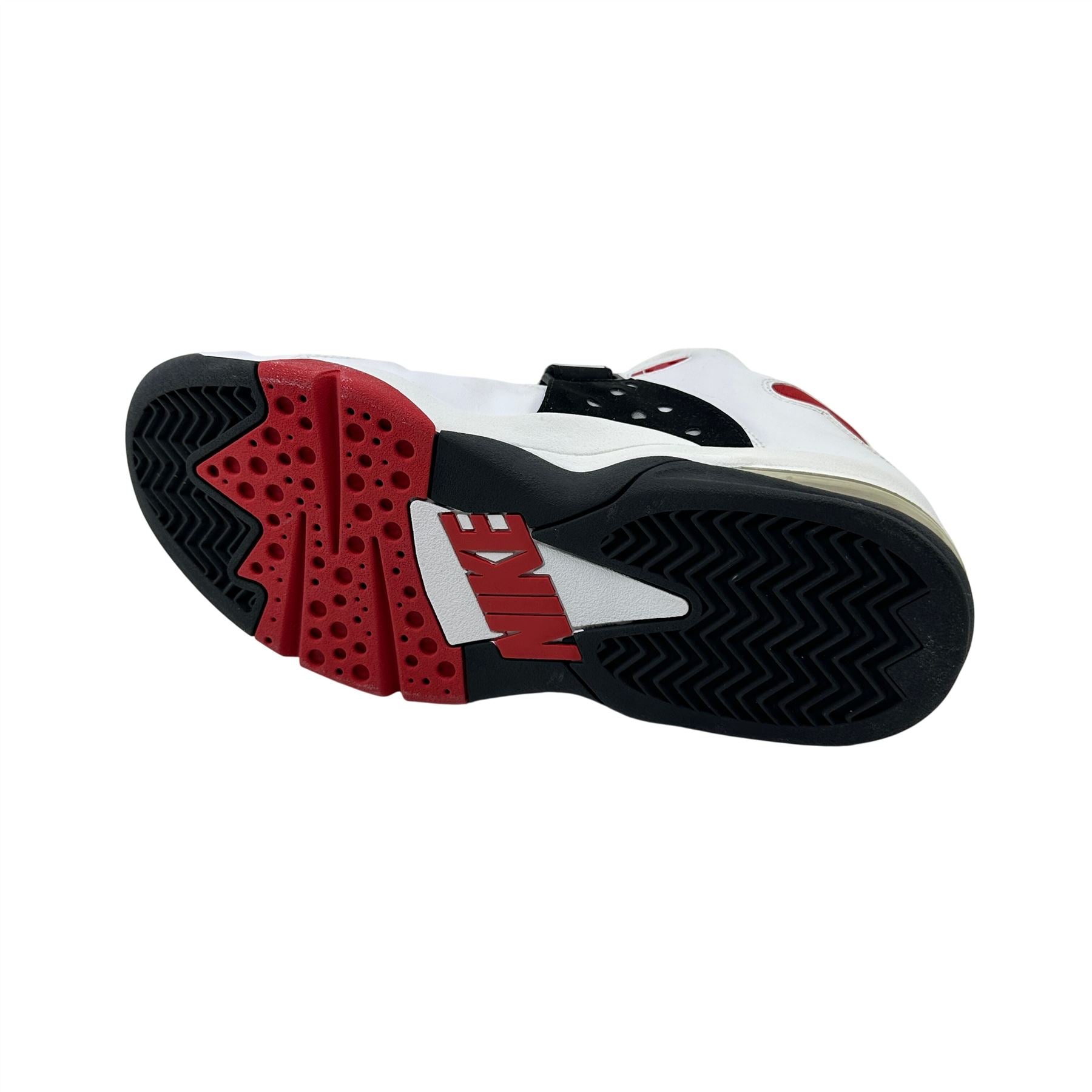 Nike Air Force Max White Univserity Red Black Mens Athletic Sneaker