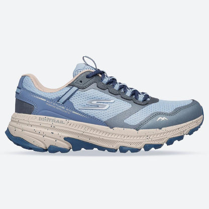 Women's Wide Fit Skechers 129525 Go Run Trail Altitude 2.0 Ravine Trainers
