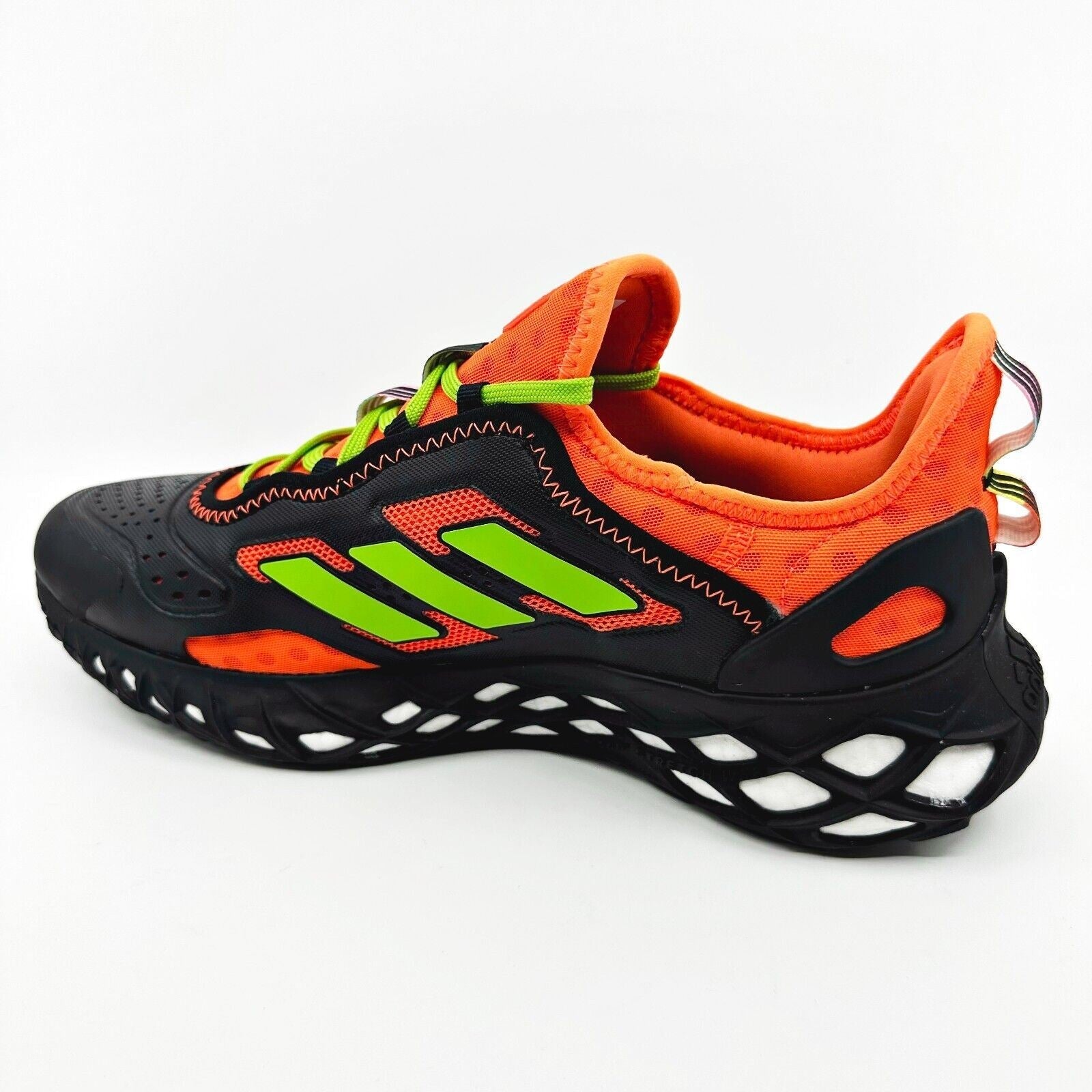 Adidas x Rich Mnisi Web Boost Black Orange Green Mens Sneakers IF5282
