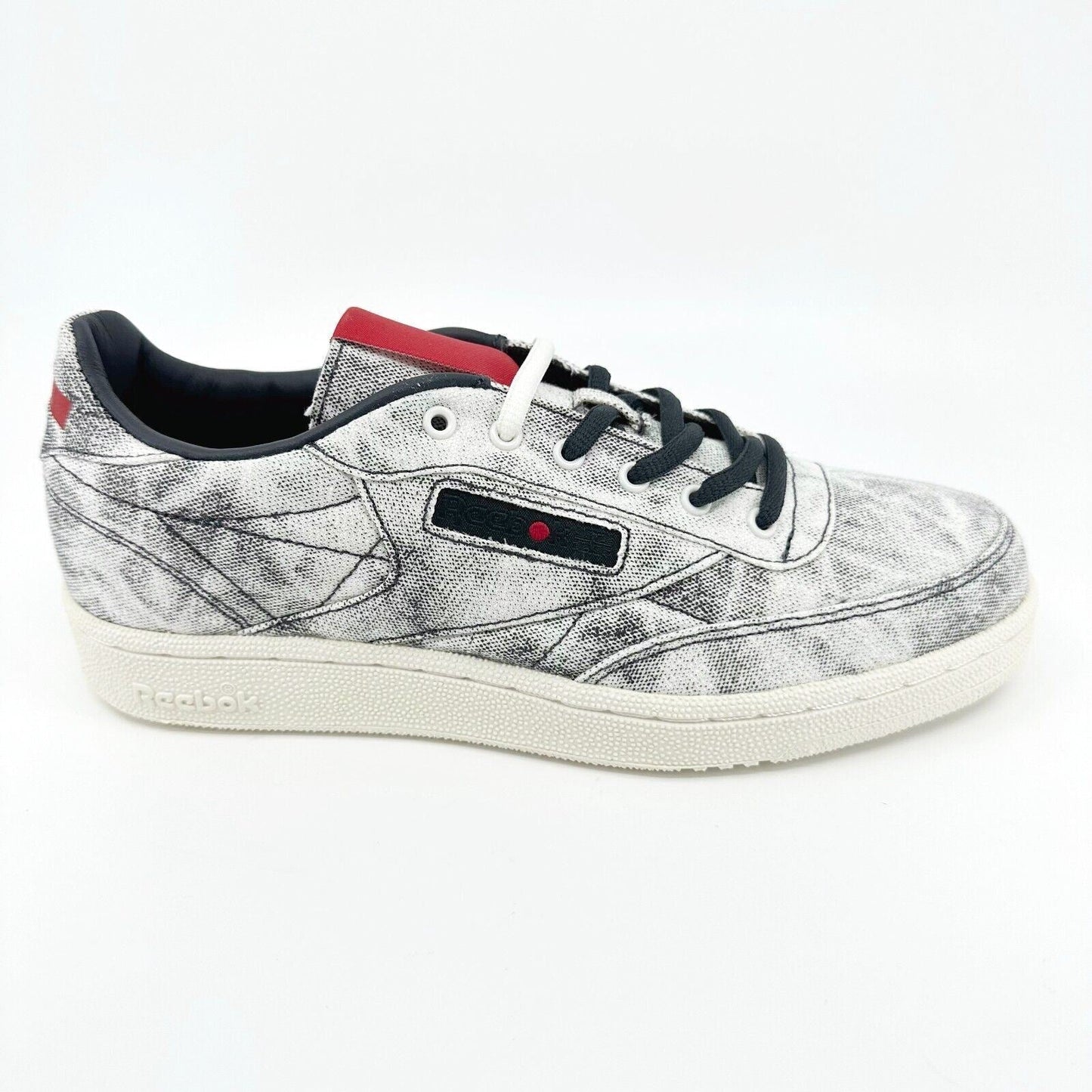 Reebok Club Classic Kendrick Lamar White Black Kids Junior Sneakers BS9002