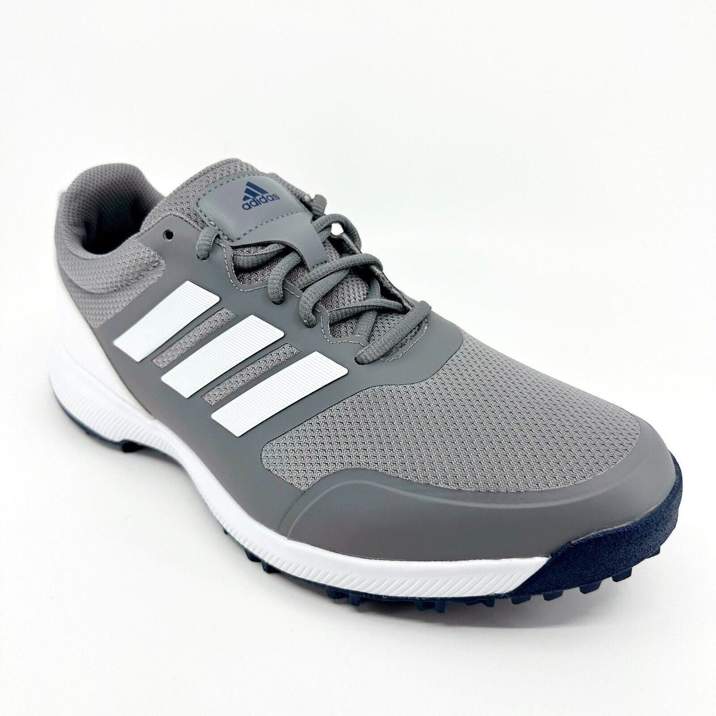 Adidas Tech Response SL Grey White Mens Wide Width Spikeless Golf Shoes EG5295