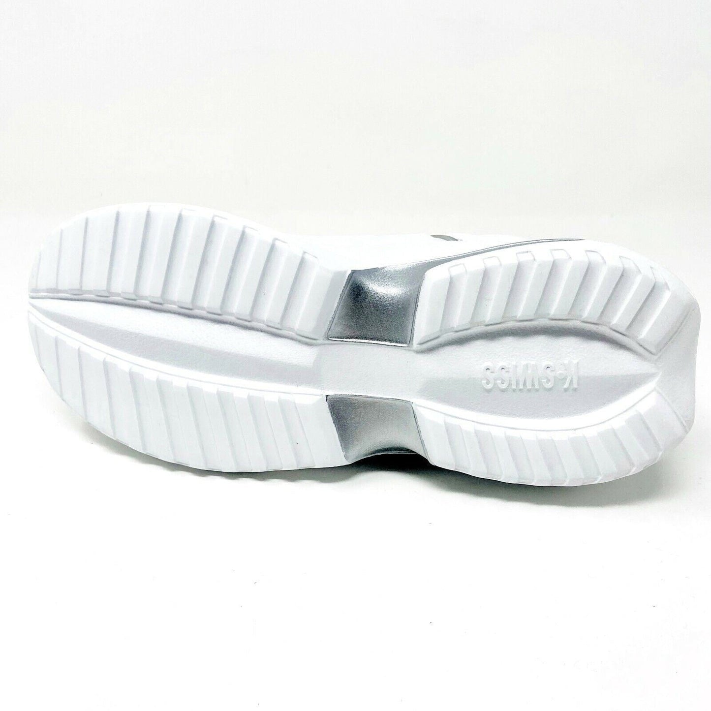K-Swiss Maxon White Platinum Child Kids Casual Sneakers 5697147