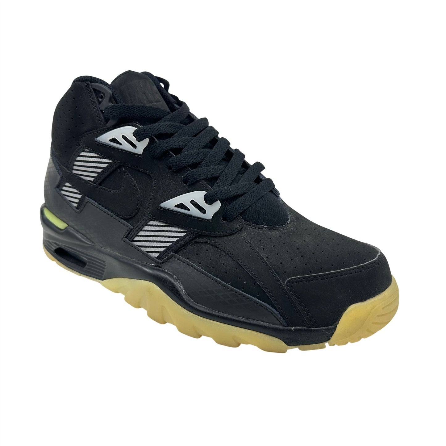 Nike Air Trainer SC High Black White Vivid Purple Mens Size 9.5 Sneaker