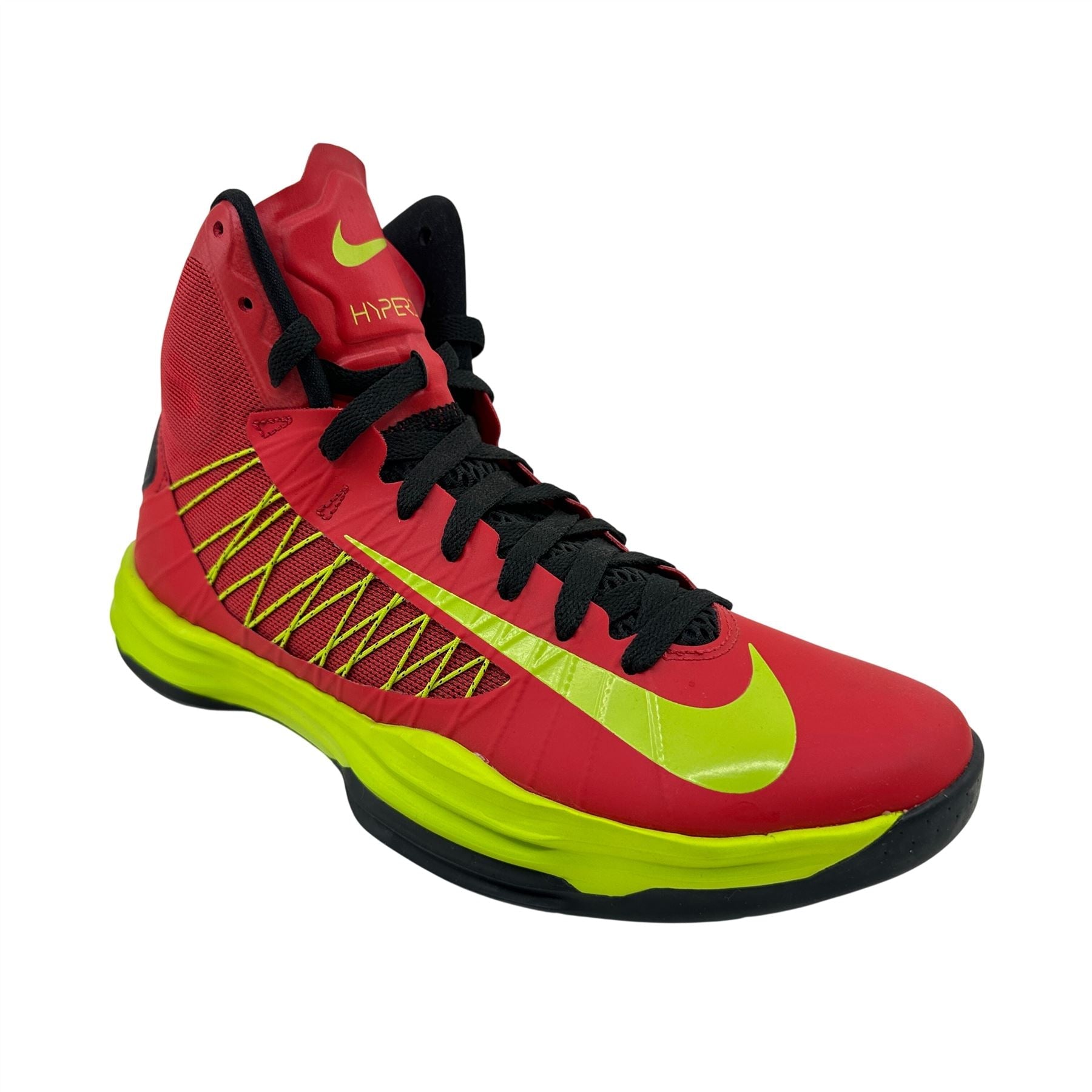 Nike Hyperdunk University Red Green Black Mens Athletic Sneaker