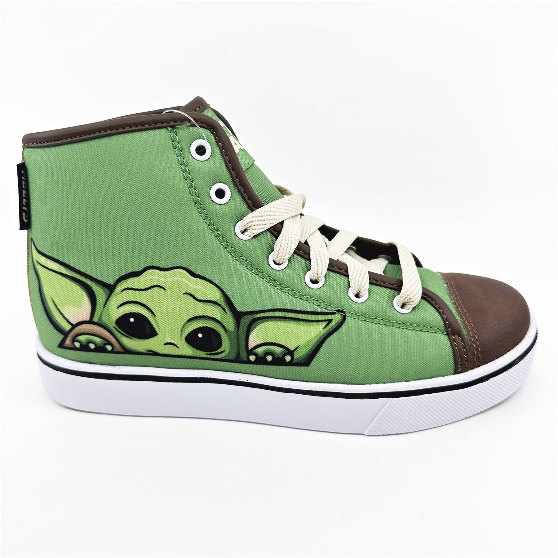 Heelys Hustle Mandalorian Star Wars Green Kids Boys Size 5 Athletic Sneaker
