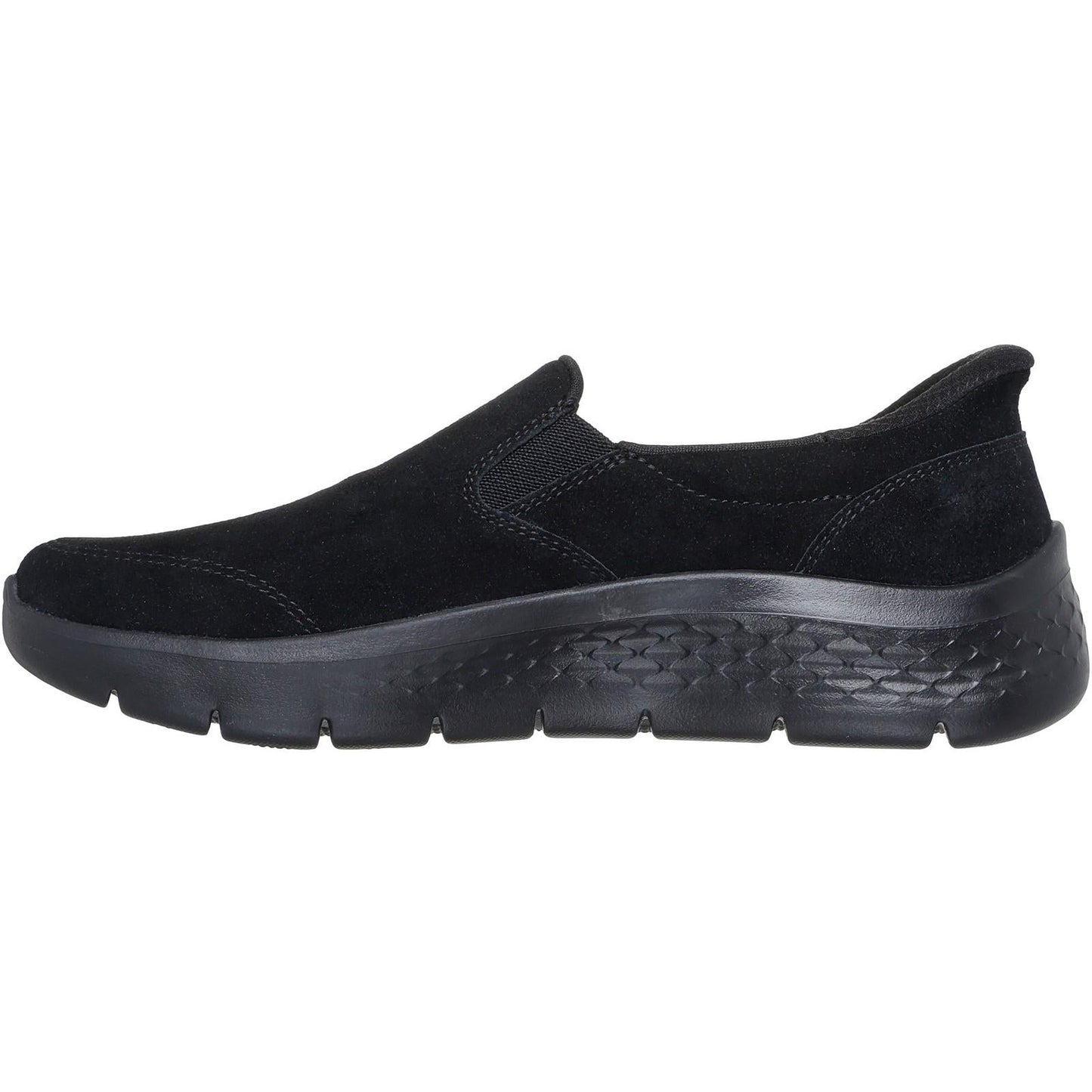 Women's Wide Fit Skechers 125508 Slip-ins Go Walk Flex Trainers