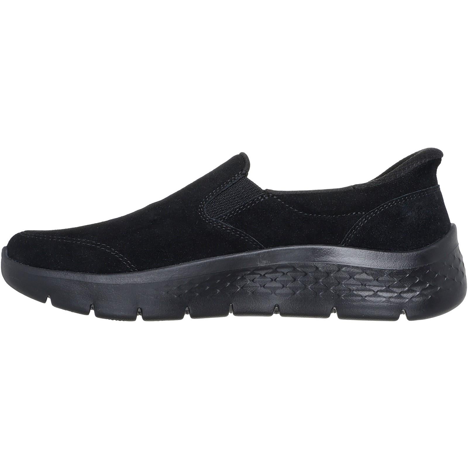 Women's Wide Fit Skechers 125508 Slip-ins Go Walk Flex Trainers