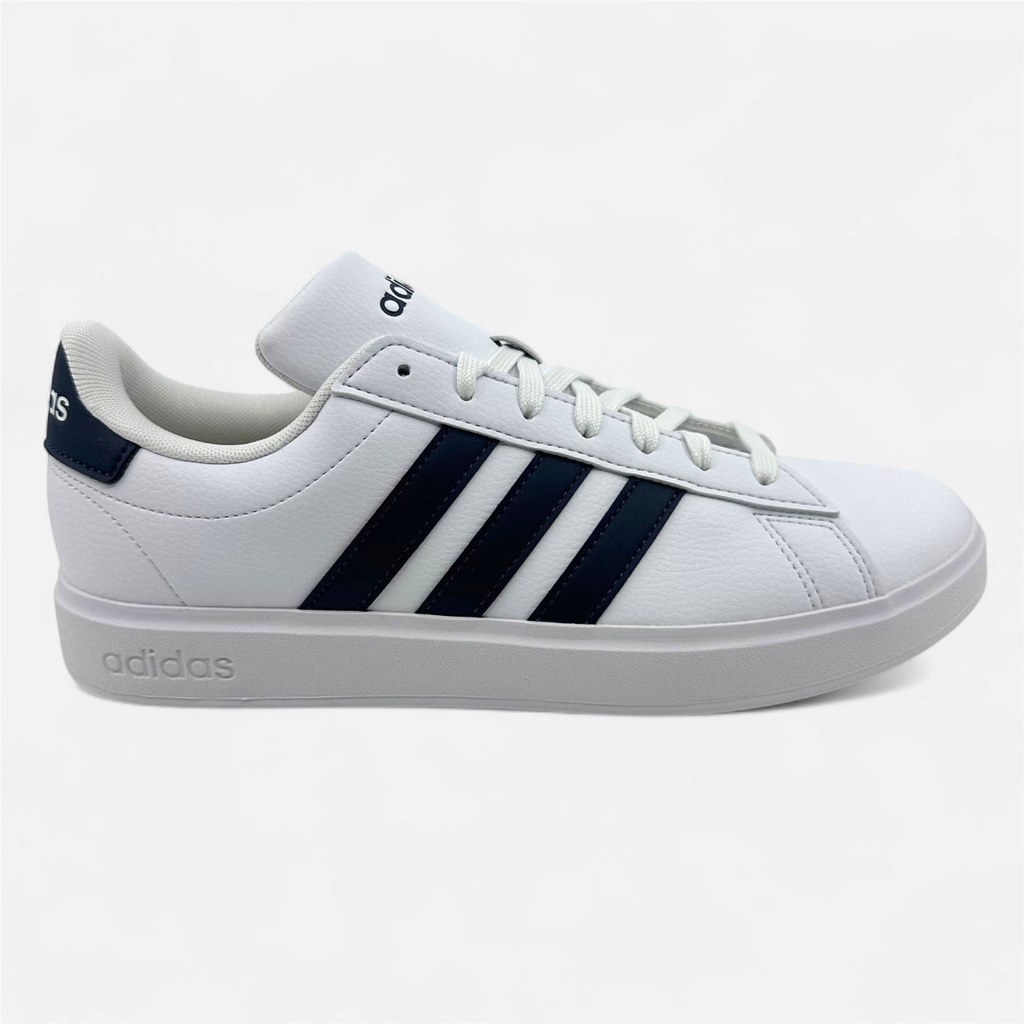 Adidas Grand Court 2.0 White Legend Ink Mens Athletic Sneaker