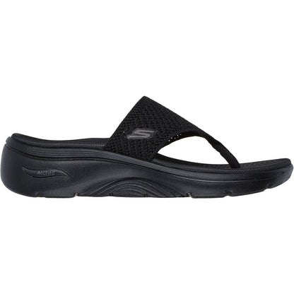 Women's Wide Fit Skechers 140861 Carrie Go Walk Arch Fit 2.0 Sandals