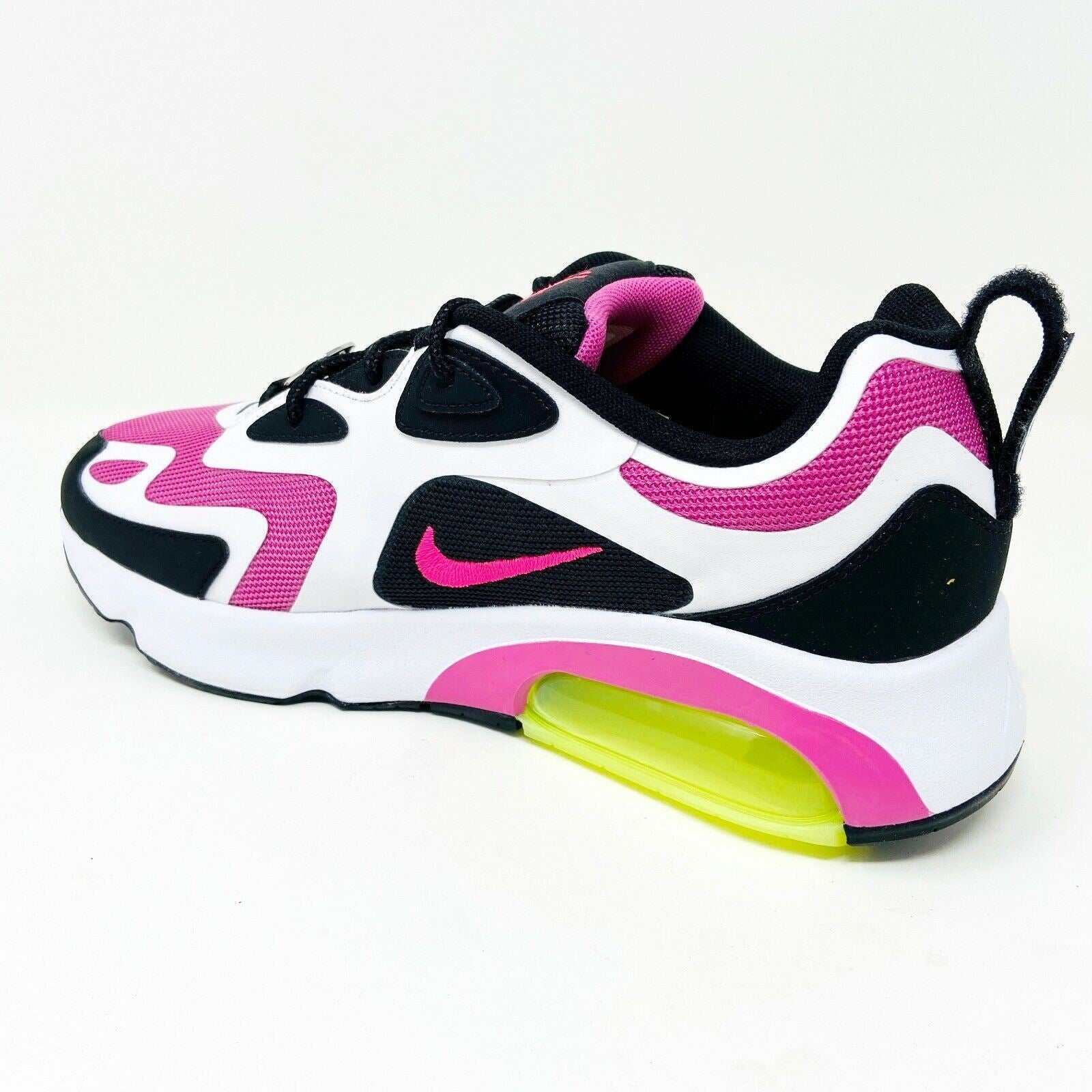 Nike Air Max 200 White Black Pink Have a Nice Day Womens Sneakers CU4745 001