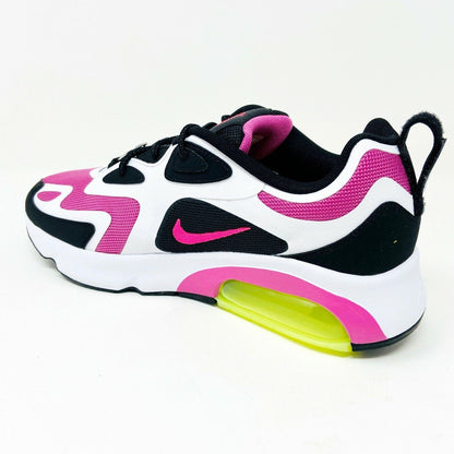 Nike Air Max 200 White Black Pink Have a Nice Day Womens Sneakers CU4745 001