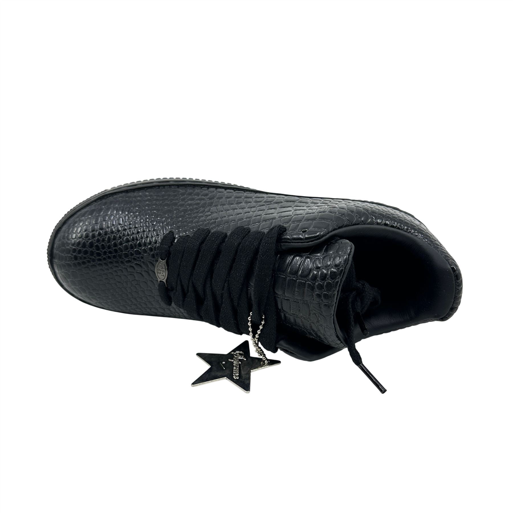 Nike Air Force 1 Supreme Black Anthracite Mens Size 9 Athletic Sneaker
