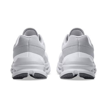 Women's Wide Fit On Cloudrunner Training Shoes - White/Frost
