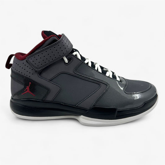 Jordan BCT Mid Dark Grey Red Black White Mens Size 11 Athletic Sneaker