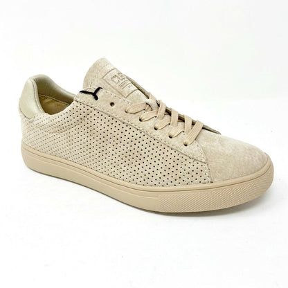 Clae Bradley Light Tan Suede Mens Premium Sneakers