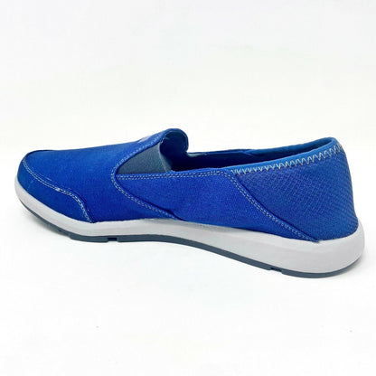 XtraTuf Yellowtail Royal Blue Mens Slip Resistant Canvas Work Shoes XMH 200