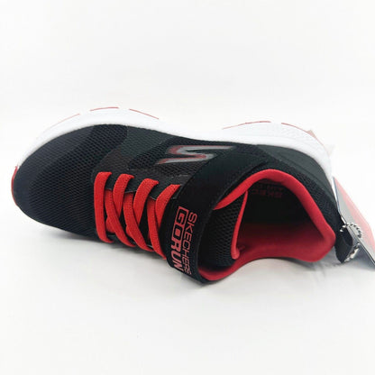 Skechers Go Run Consistent Sonic Break Black Red Kids Sneakers