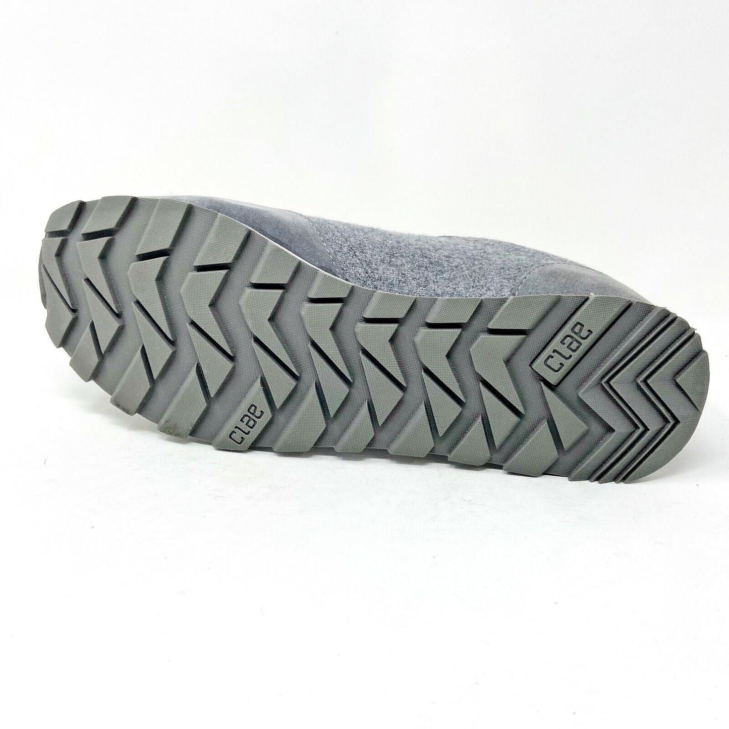 Clae Hayward Charcoal Wool Mens Premium Casual Sneakers