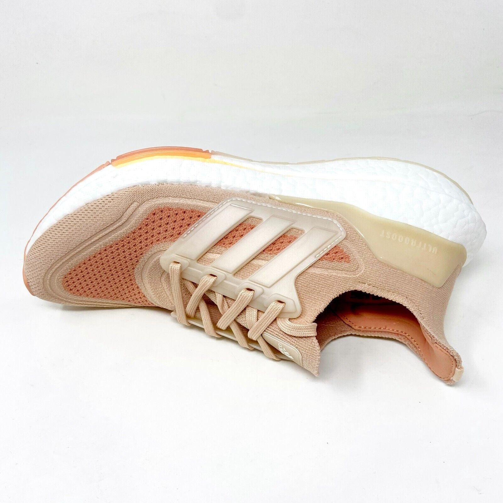 Adidas UltraBoost 21 Halo Blush Pink Womens Running Shoes Sneakers S23838