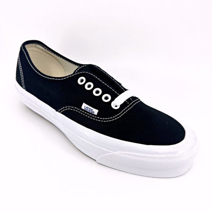 Vans Vault OG Authentic LX (Canvas) Black True White Womens Sneakers