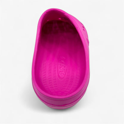 AND1 Bodega Clog Pink Glo Kids Girls Sandal Clog
