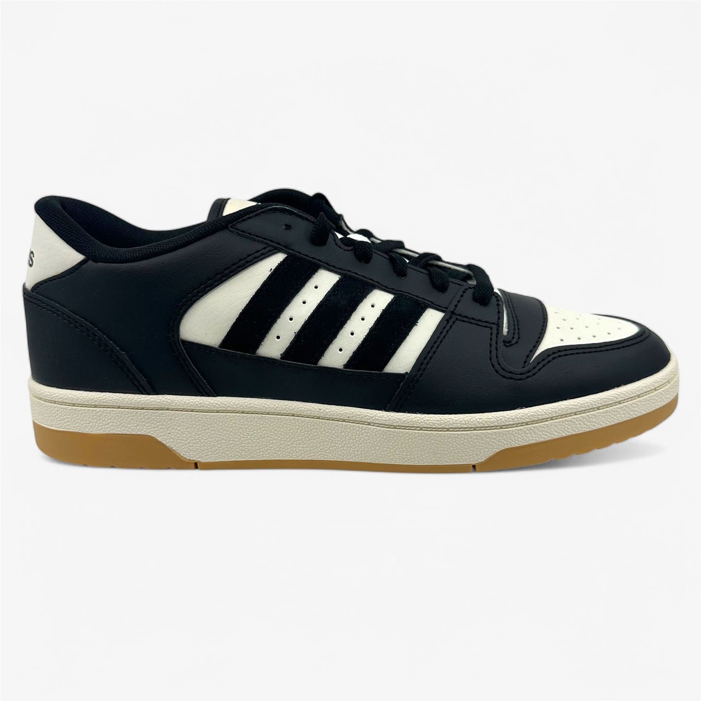 Adidas Break Start Core Black White Mens Athletic Sneaker