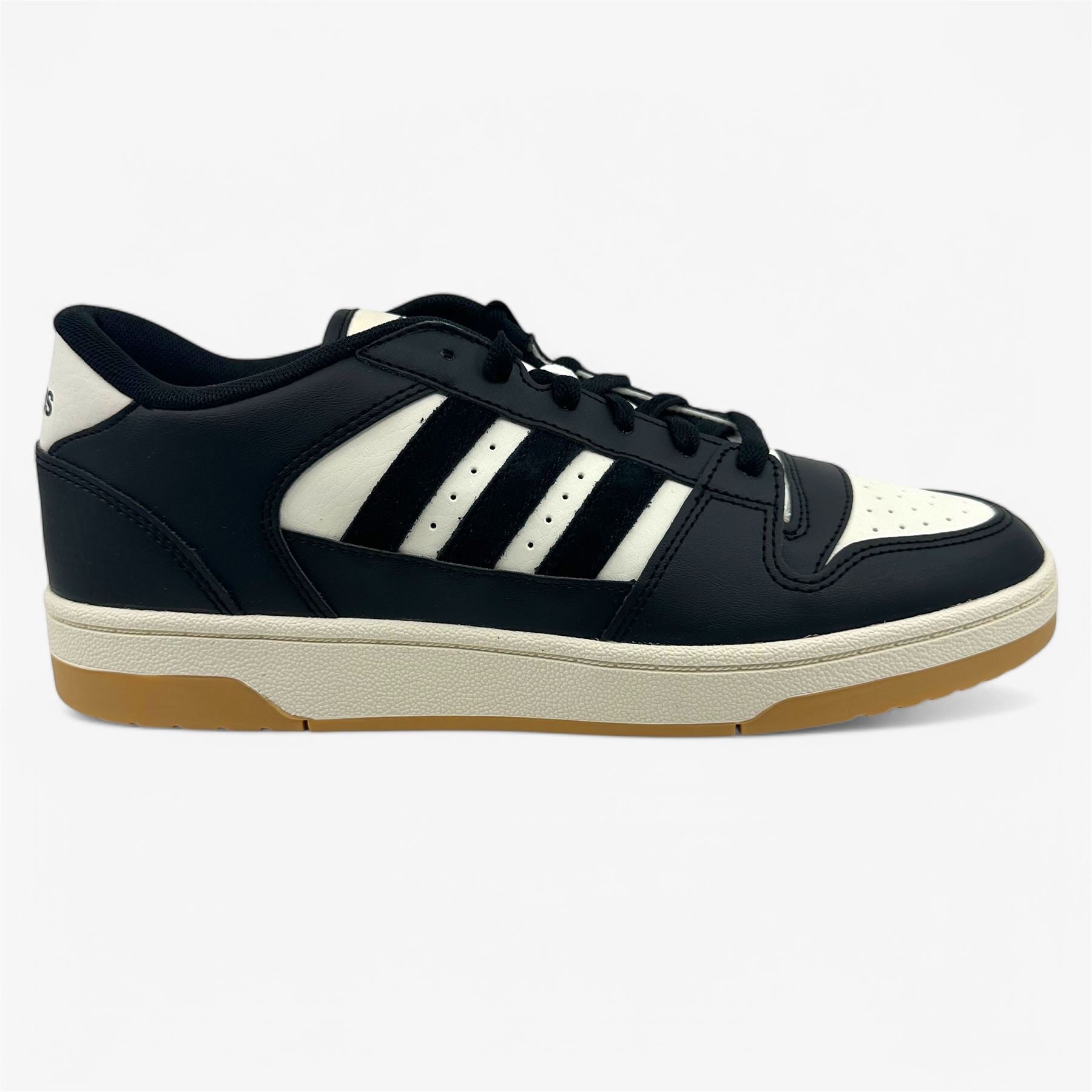 Adidas Break Start Core Black White Mens Athletic Sneaker