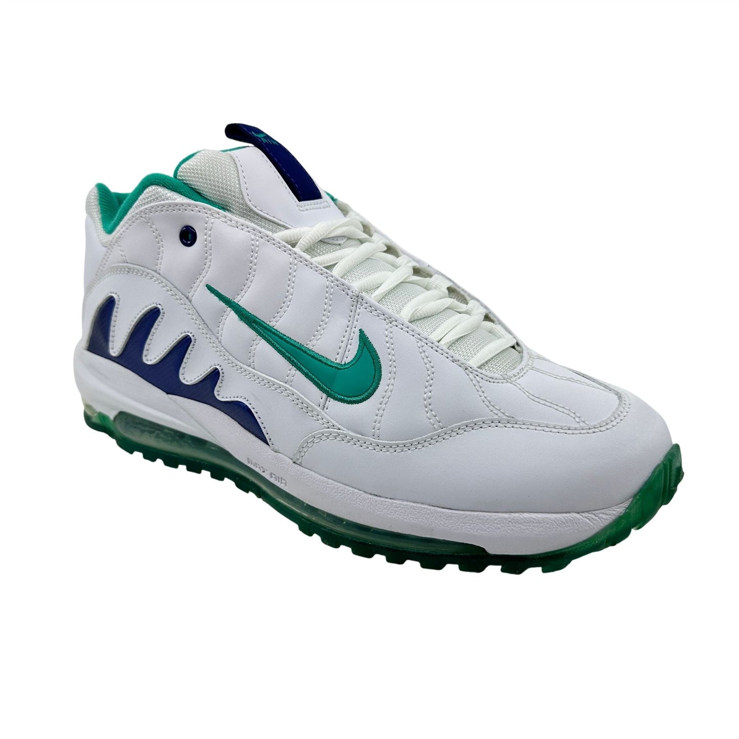 Nike Total Griffey Max 99 White Green Royal Blue Mens Athletic Sneaker