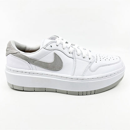 Jordan Air Jordan 1 Elevate Low White Natural Grey White Womens Athletic Sneaker