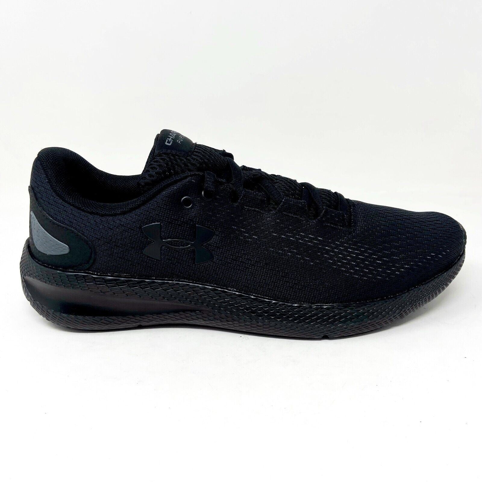 Under Armour UA Charged Pursuit 2 Black Womens Size 9.5 Running Shoes 3022604 00